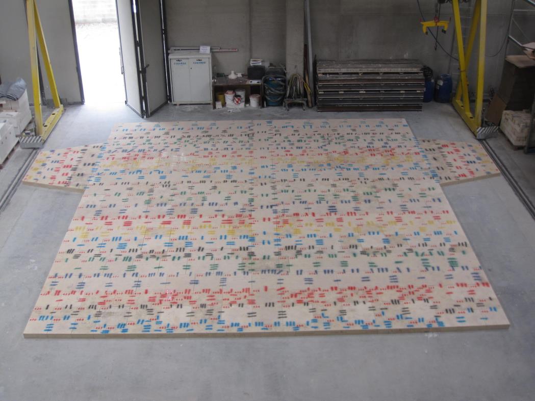 FURNACE BOTTOM PAVING IS ONE OF IMPORTANT PRODUCTION LINE FOR TARKUS REFRACTORIES